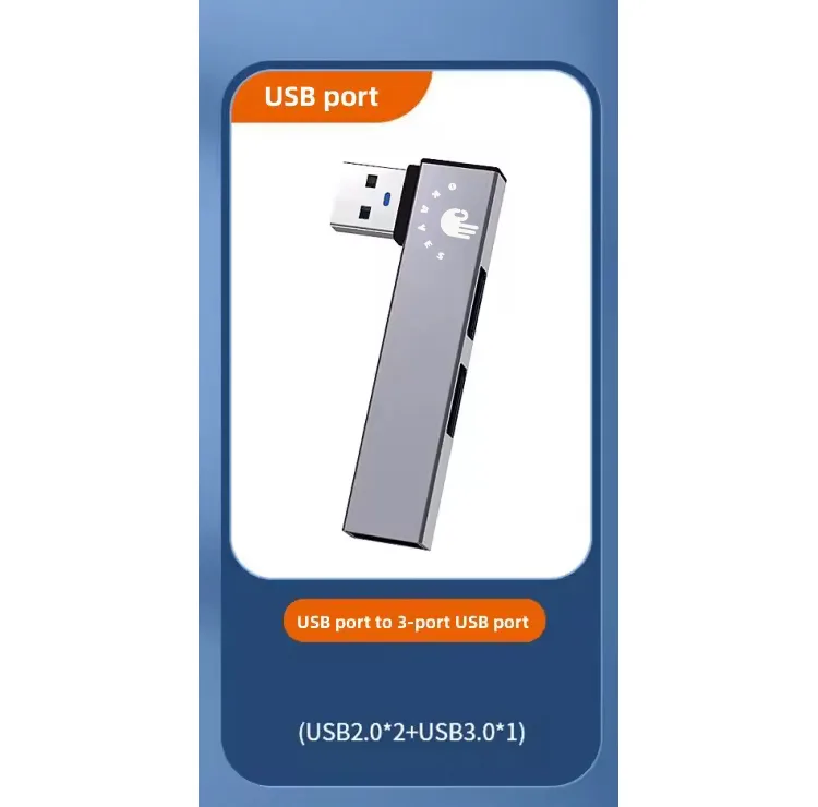 هاب 3 پورت USB 3.0 اکی یس مدل HUB300USB