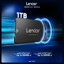 اس اس دی اینترنال SATA III لکسار مدل NS100 ظرفیت 1 ترابایت
