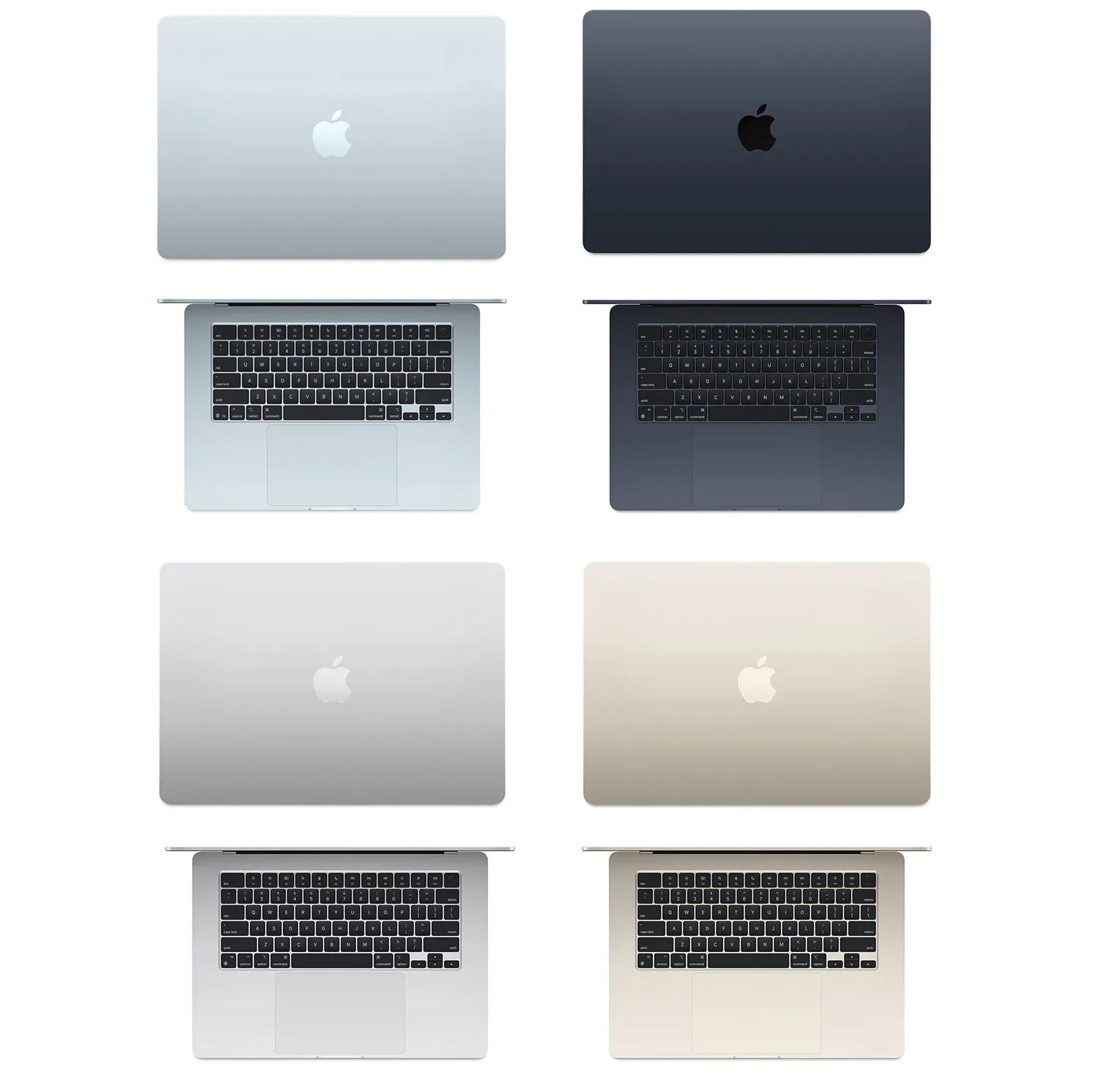 لپ تاپ 15.3 اینچی اپل مدل MacBook Air MDVF4 2026 LLA-M5-24GB RAM-1TB SSD