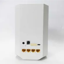 مودم روتر 5G خانگی دو مدل X28 BUSINESS با پشتیبانی شبکه‌های 3G/4G/4.5G/5G، قابلیت تجمیع باند، پنل سوپر ادمین دائمی، خروجی تلفن و پورت‌های RJ-45 و USB Type-C، آداپتور برق