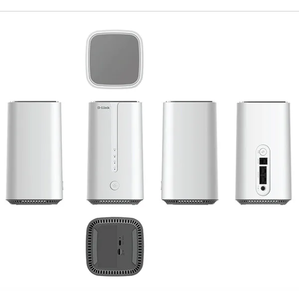 مودم روتر 5G دی-لینک مدل DI-LINK 2000M با پشتیبانی از Wi-Fi 6 AX1800، سرعت دانلود 4.6 گیگابیت، اتصال همزمان 64 کاربر، پورت گیگابیتی WAN/LAN، درگاه تلفن RJ11 و USB Type-C، امنیت WPA3 و پوشش دو بانده 2.4 و 5 گیگاهرتز