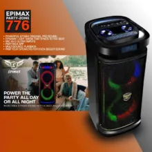اسپیکر قابل حمل اپی مکس مدل EPIMAX PARTY BOX-776