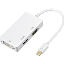 مبدل Mini DisplayPort به VGA/HDMI/DVI وی نت مدل V-COMDP2HDV