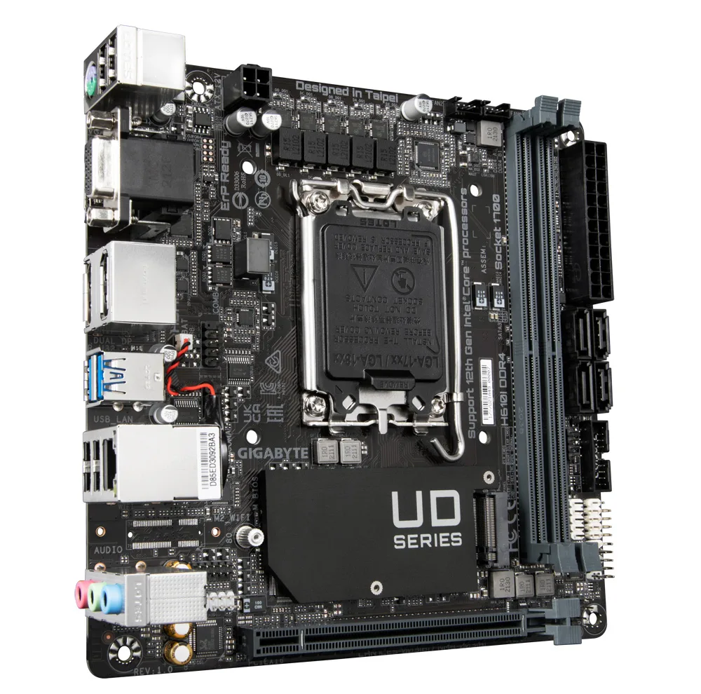 مادربرد گیگابایت مدل H610I DDR4 Rev. 1.0