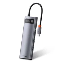 هاب 8 پورت USB-C باسئوس مدل CAHUB-CV0G