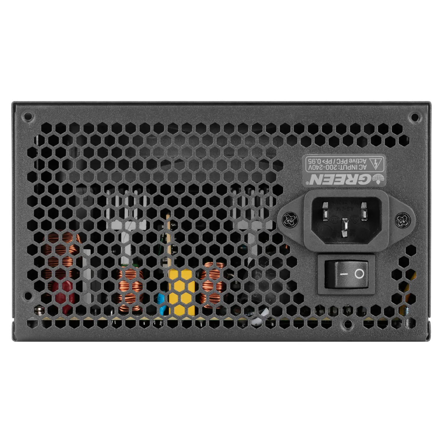 منبع تغذیه کامپیوتر گرین مدل GP600A-ECO Rev3.1
