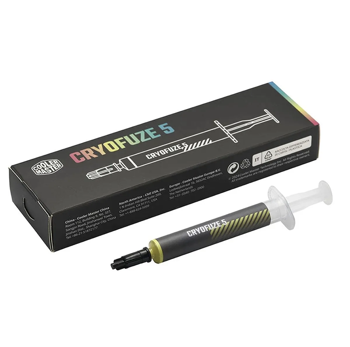 خمیر سیلیکون کولر مستر مدل CryoFuze 5 Yellow