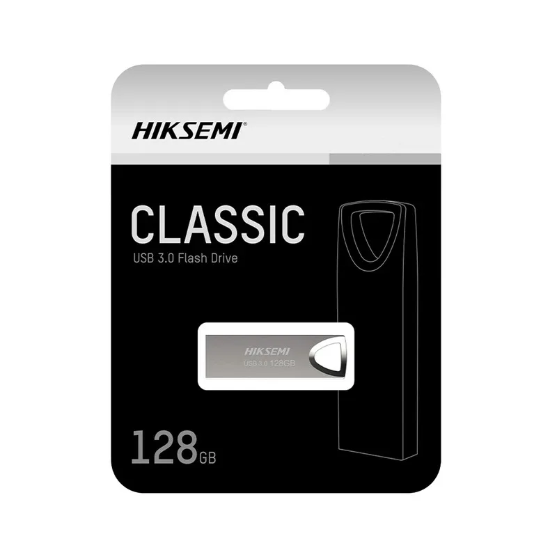 فلش مموری هایک‌سمی مدل M200 ظرفیت 128 گیگابایت با رابط USB 2.0 و Type-A، بدنه فلزی مقاوم
