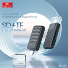 کارت‌خوان ارلدام مدل 2IN1 Card Reader USB-C OT97