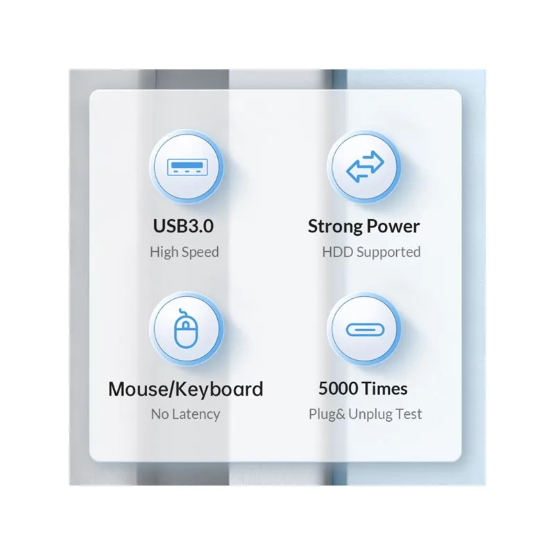 هاب 3 پورت USB-C اوریکو مدل PWC2U-C3