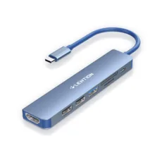 هاب 6 پورت USB-C لنشن مدل CE18-HCR