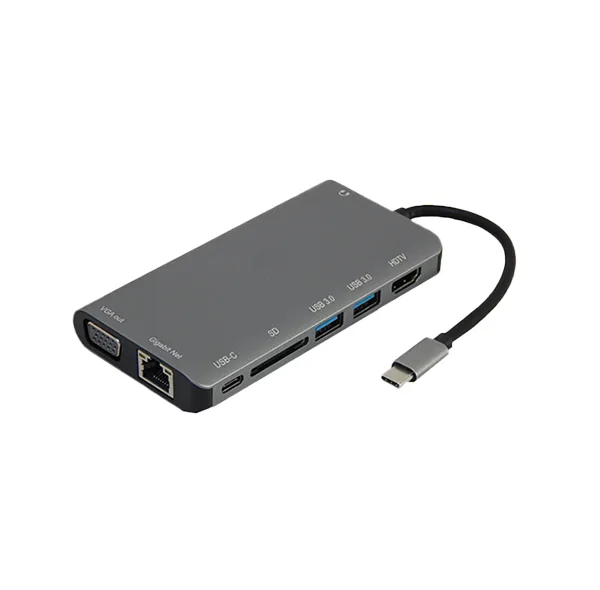 هاب 8 پورت USB-C کی نت مدل s9