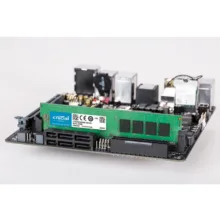 رم کامپیوتر کروشیال DDR4 تک کاناله 16 گیگابایت 3200 مگاهرتز CL22 ولتاژ 1.2 ولت مدل PC4-25600 U-DIMM
