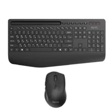 کیبورد و ماوس بی سیم تسکو مدل TKM 7025W، سوییچ ممبران، Full-Size