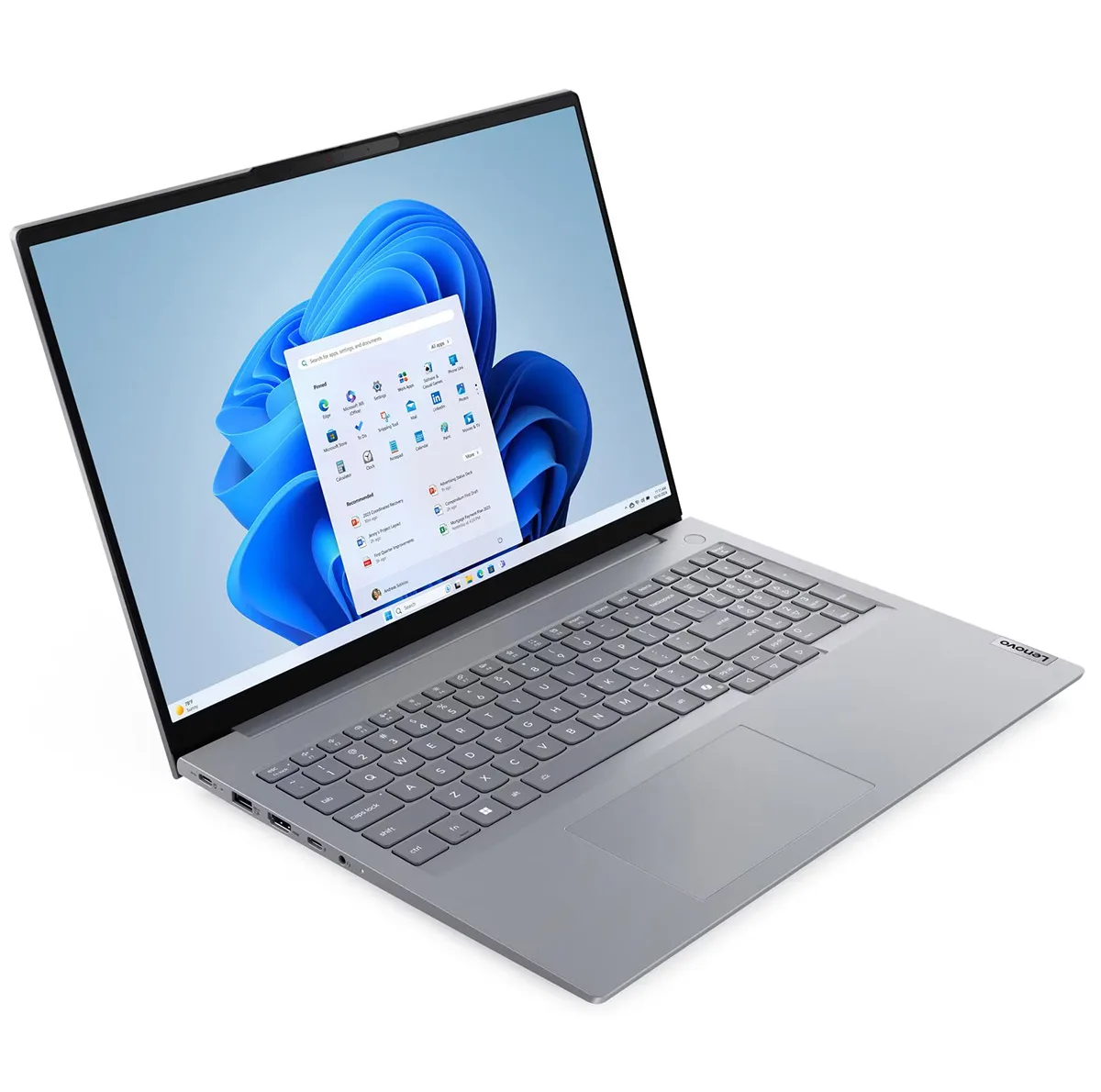 لپ تاپ 16 اینچی لنوو مدل ThinkBook 16 G8 IAL-Core Ultra 9 185H-16GB DDR5 5600MHz-512GB SSD-IPS 60Hz-Backlit-Fingerprint