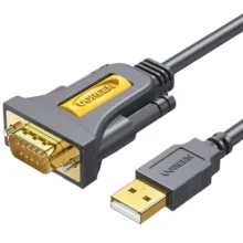 کابل تبدیل USB به DB9-RS232 یوگرین مدل CR107-20218 طول 1 متر