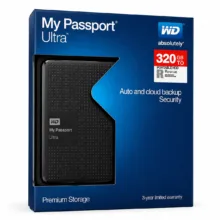 فلش مموری مدل WDBUZG0010BBK-CESN ظرفیت 320 گیگابایت با رابط USB 3.0