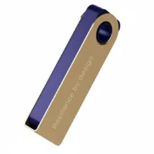 کیف پول سخت افزاری لجر مدل نانو اس پلاس طرح Ferro Fuchsia