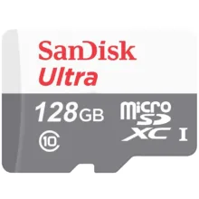کارت حافظه microSDXC سن دیسک مدل Ultra کلاس 10 استاندارد UHS-I U1 سرعت 100MBps ظرفیت 128 گیگابایت