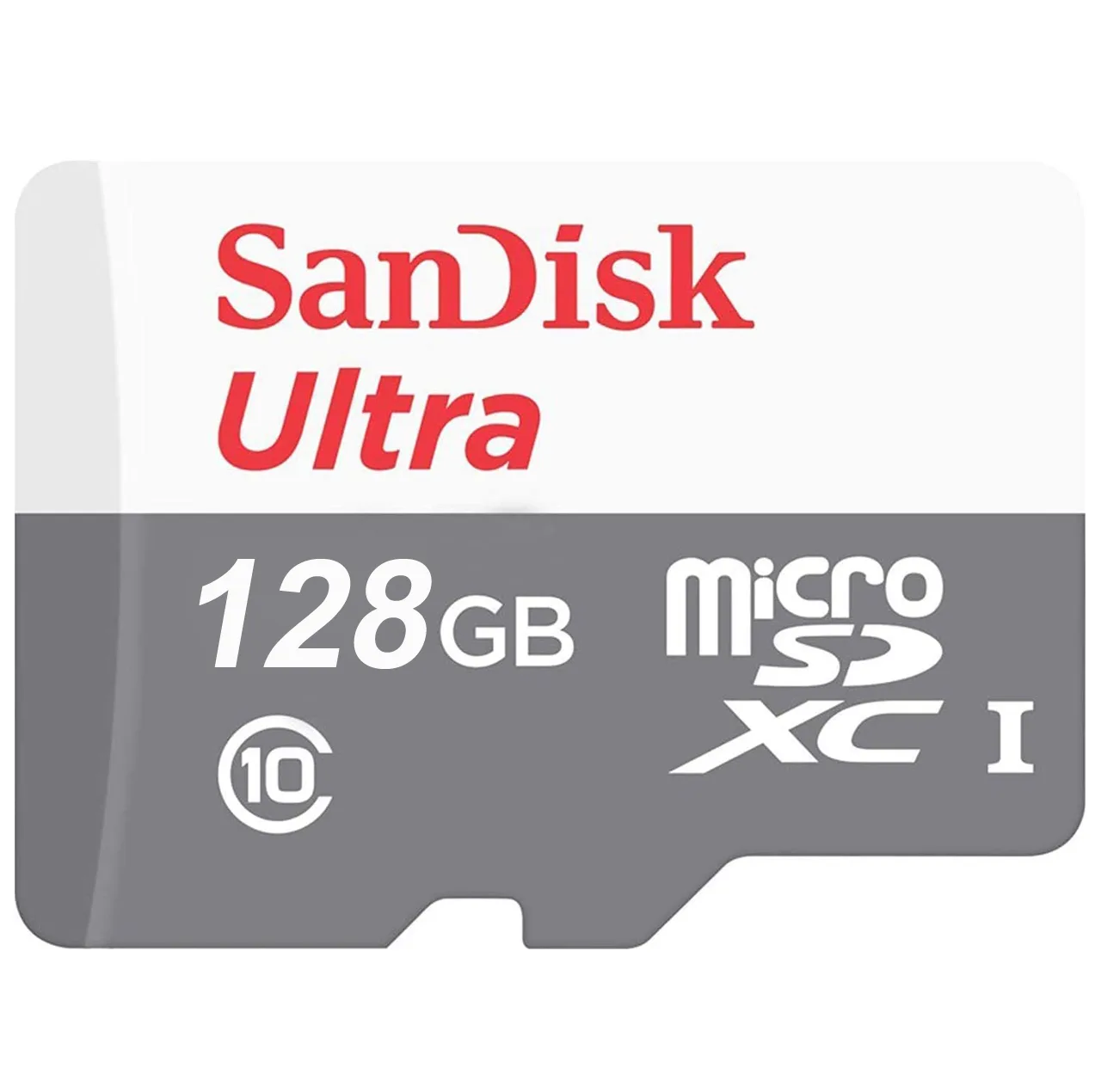کارت حافظه microSDXC سن دیسک مدل Ultra کلاس 10 استاندارد UHS-I U1 سرعت 100MBps ظرفیت 128 گیگابایت