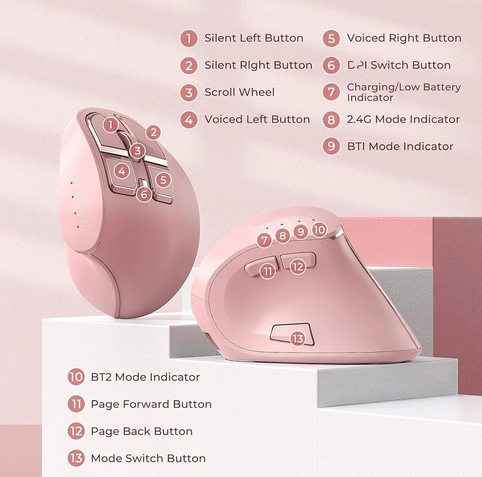 ماوس بی سیم جوما مدل VM600BG