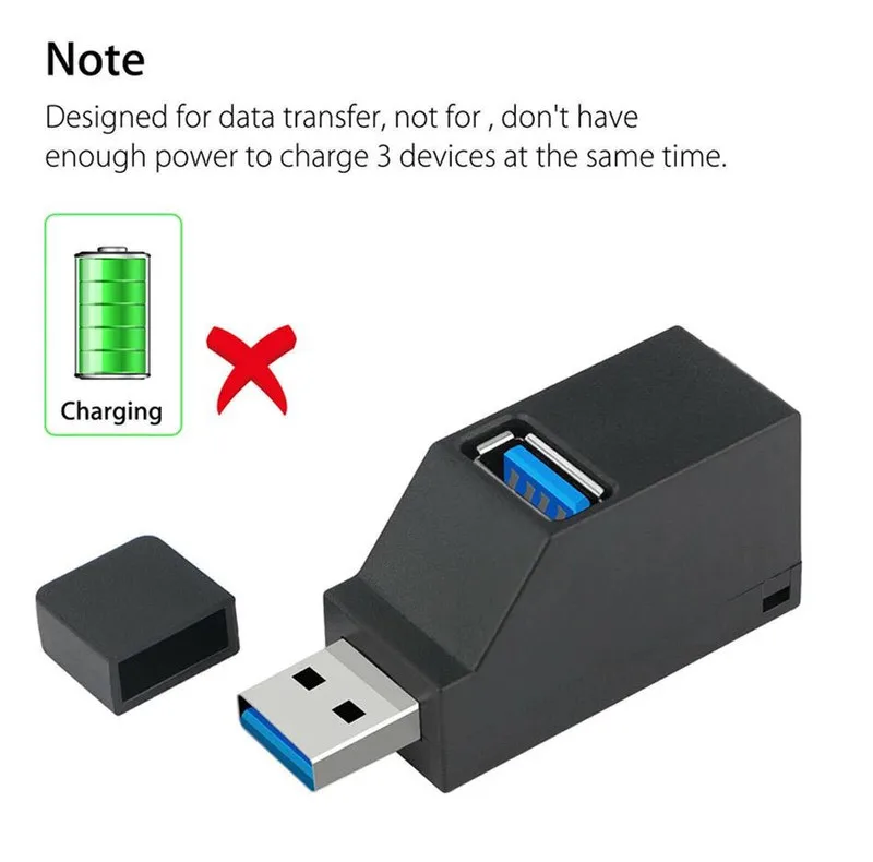 هاب 3 پورت usb3.1 مدل super-speed