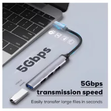 هاب 4 پورت USB-C الدینیو مدل DS-34U