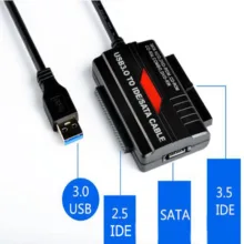 مبدل USB 3.0 به SATA/IDE کی نت مدل K-COU30IDE