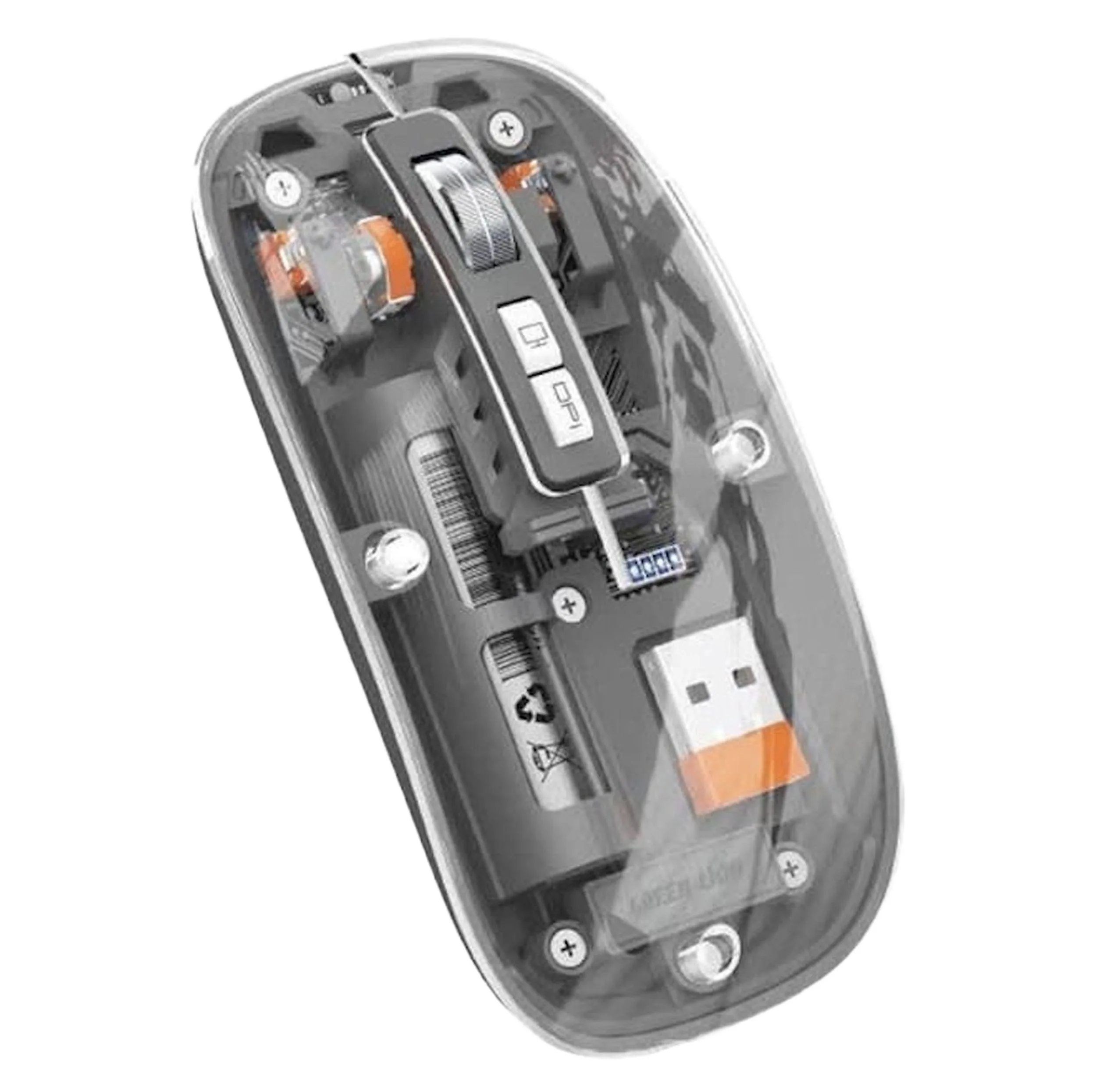 ماوس بی سیم گرین لاین مدل Transparent Mouse 2