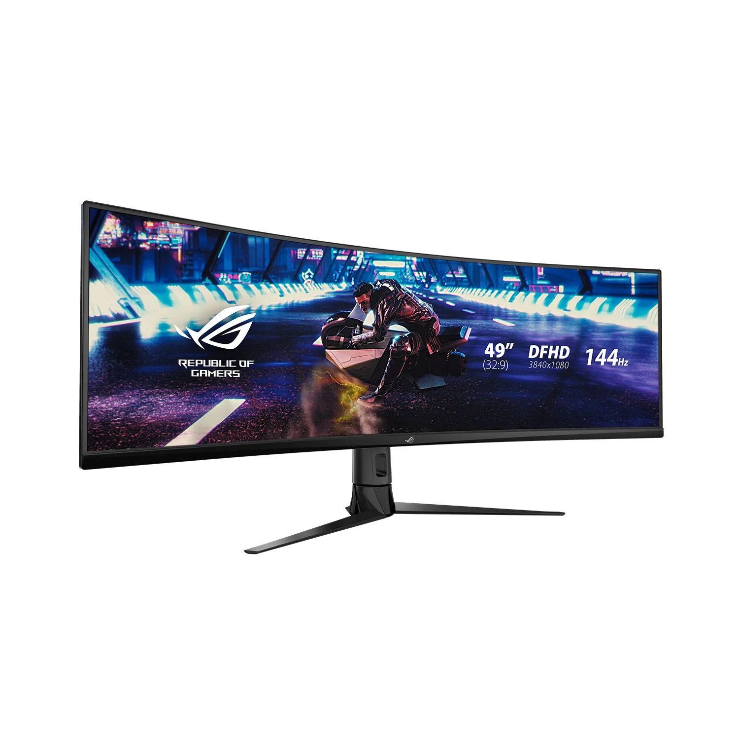 مانیتور خمیده گیمینگ 49 اینچ ایسوس مدل ROG Strix XG49VQ