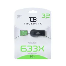کارت حافظه microSD HC تروبایت مدل 633X-A1-V30 کلاس 10 استاندارد UHS-I U3 ظرفیت 32 گیگابایت به همراه  کارت خوان