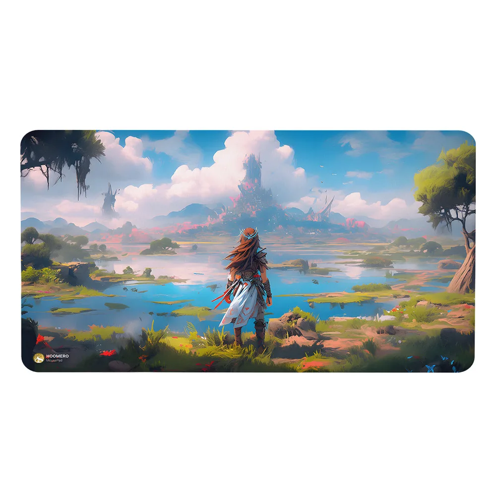 ماوس پد هومرو مدل MX1551 طرح بازی Horizon Zero Dawn