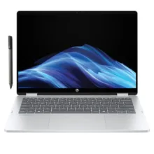 لپ تاپ 14 اینچی اچ‌ پی مدل OmniBook 5 Flip 14-fp0023dx-Core 7 150U-16GB LPDDR5 5200MHz-512GB SSD-IPS-Touch-Backlit-W به همراه قلم