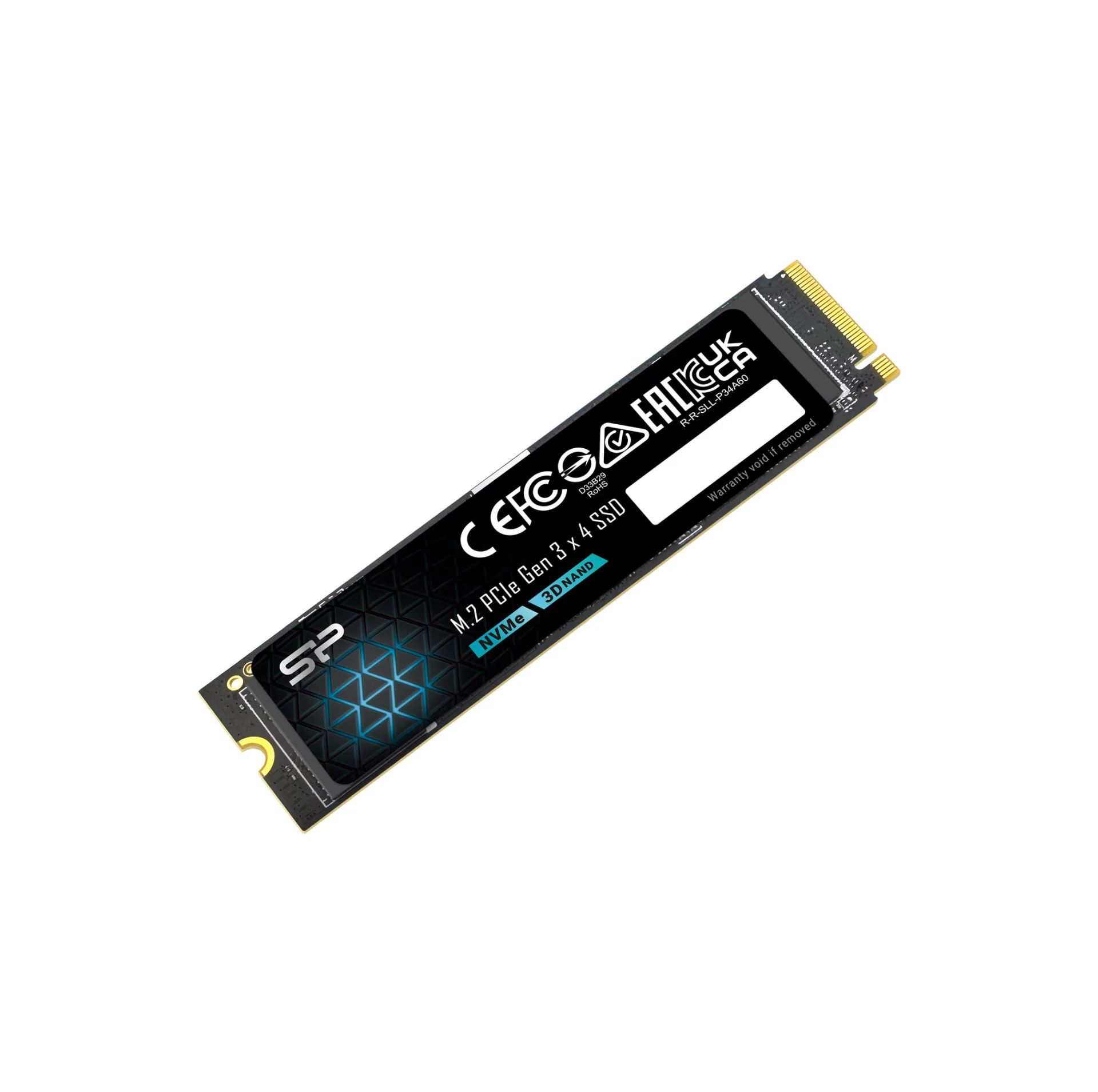 اس اس دی اینترنال PCIe Gen3 x4 سیلیکون پاور مدل P34A60 ظرفیت 256 گیگابایت