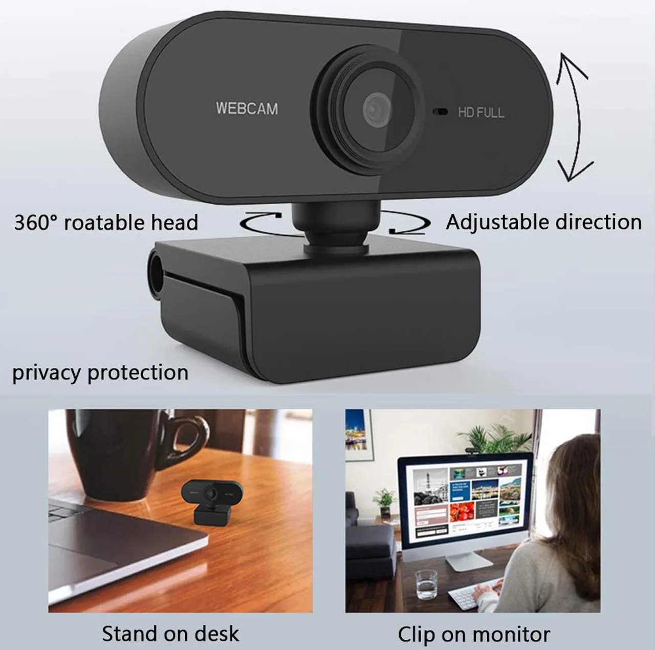 وب کم مدل chalpr FHD 1080p