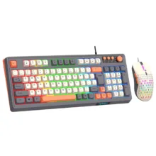 ست ماوس و کیبورد مخصوص بازی رایکو مدل T98