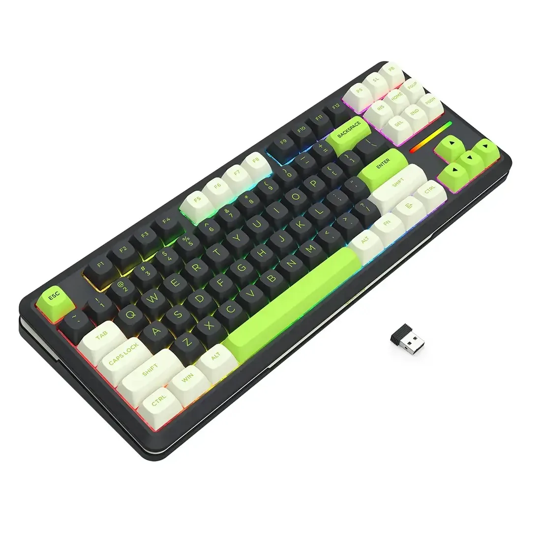 کیبورد مخصوص بازی ردراگون مدل WILDSLASH K734 BWG PRO