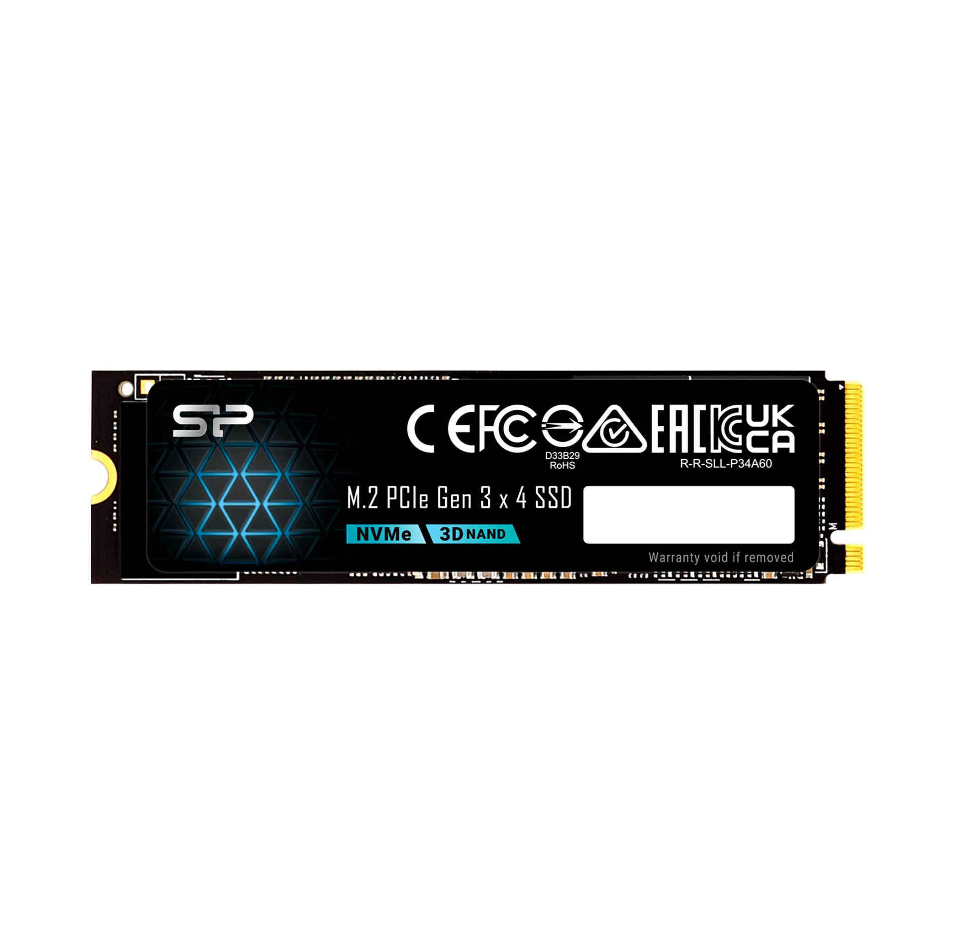 اس اس دی اینترنال PCIe Gen3 x4 سیلیکون پاور مدل P34A60 ظرفیت 256 گیگابایت