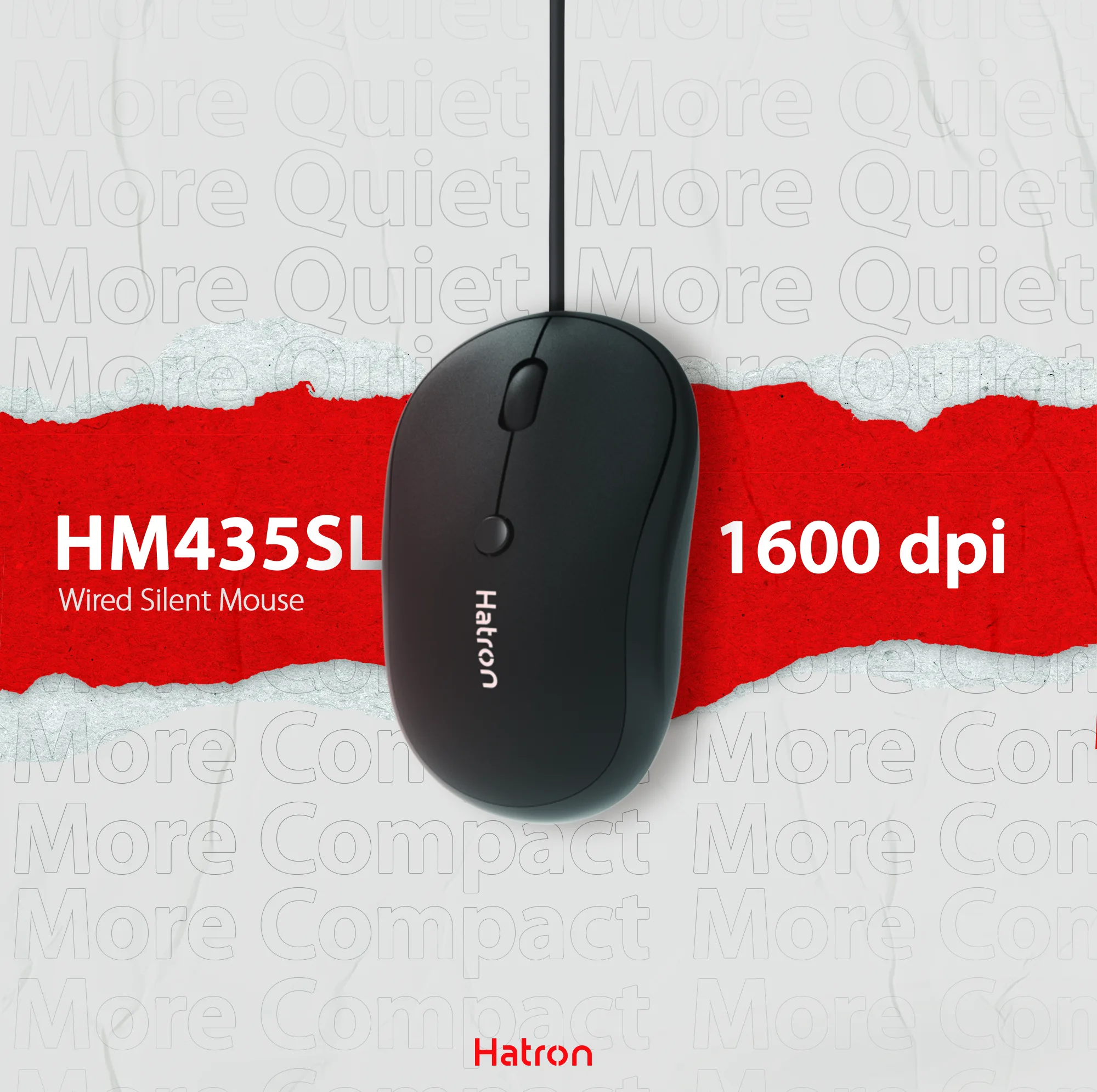 ماوس باسیم هترون مدل HM435SL