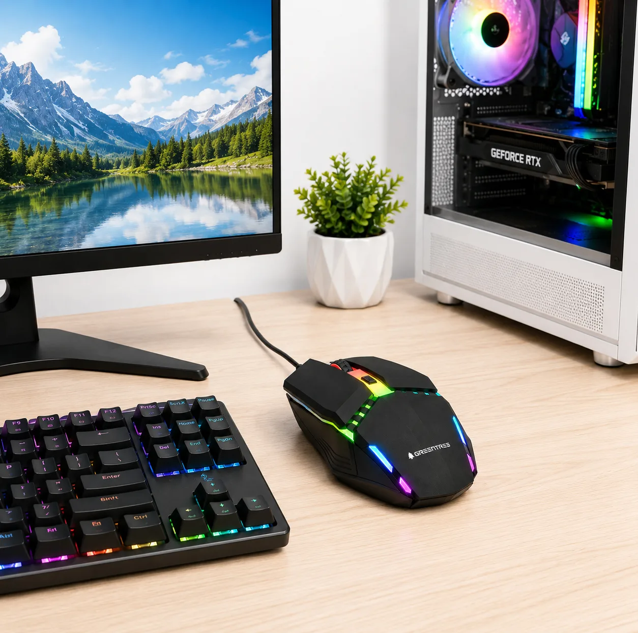 ماوس گیمینگ گرین تری مدل G270