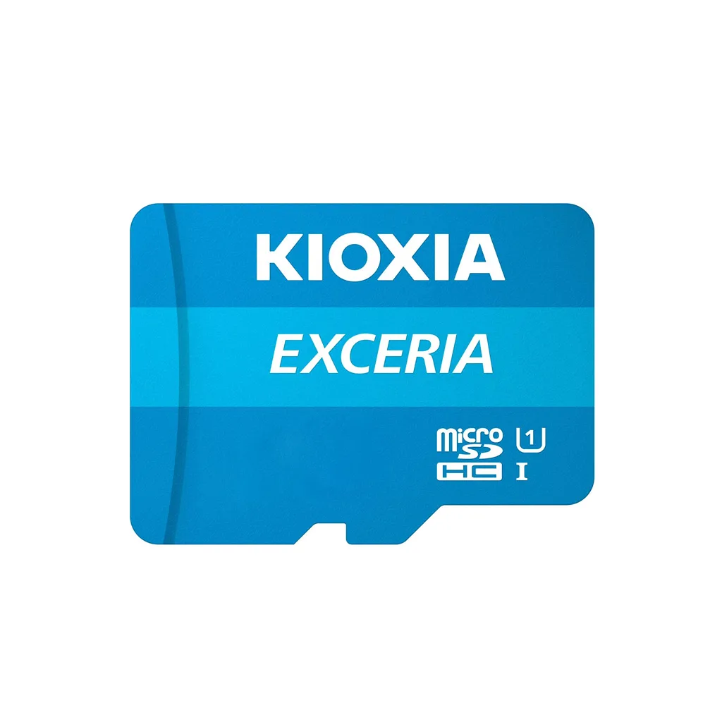 کارت حافظه‌ microSDHC کیوکسیا مدل EXCERIA کلاس 10 استاندارد UHS-I U1 سرعت 100MBps ظرفیت 32 گیگابایت به همراه آداپتور SD