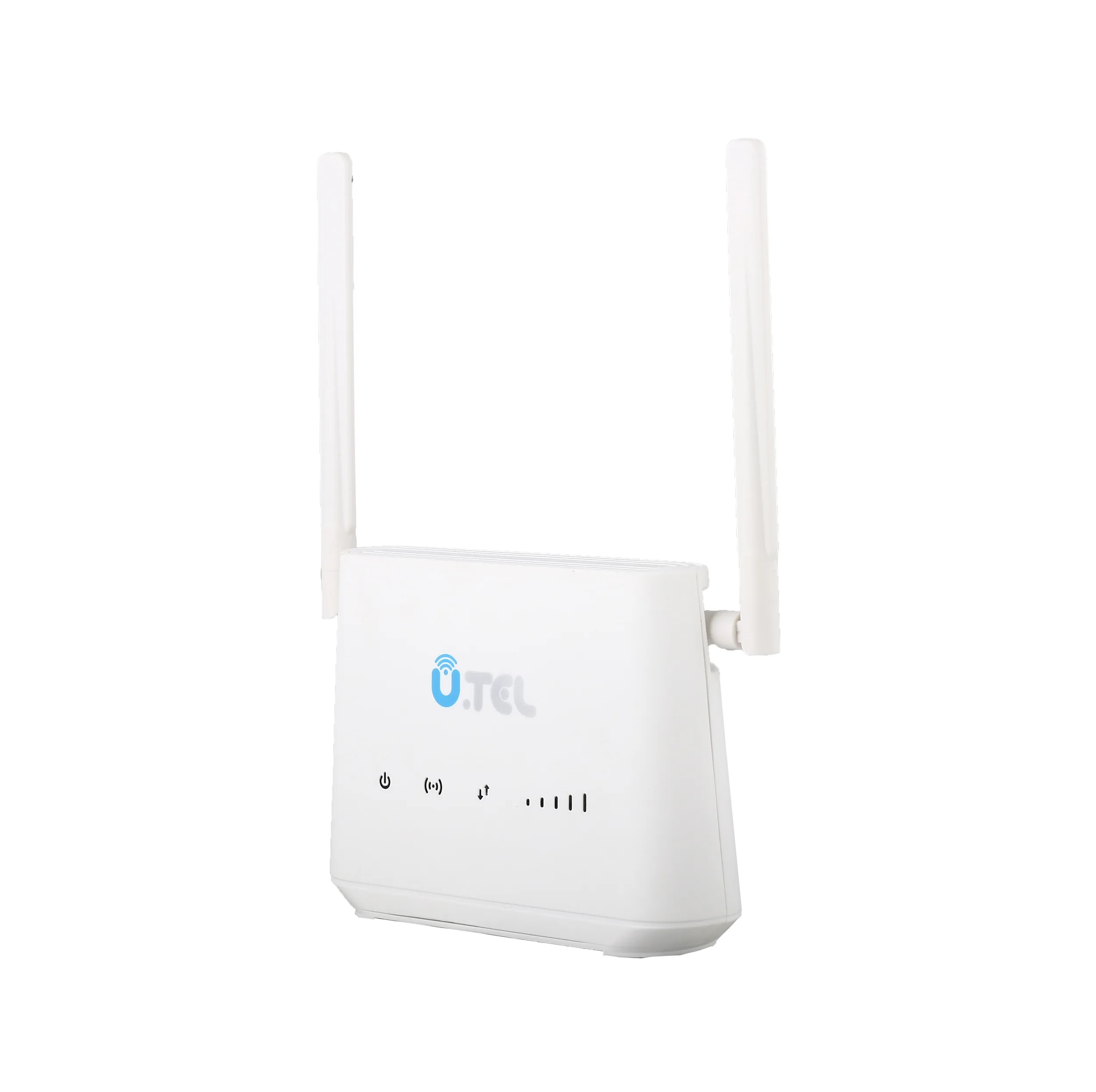 مودم روتر بی‌سیم 4G LTE خانگی یوتل مدل L443 با پشتیبانی اتصال سیم‌کارت، سرعت دانلود تا 150 مگابیت بر ثانیه، آپلود 50 مگابیت بر ثانیه، 4 پورت LAN، آنتن 2x2 MIMO و استاندارد بی‌سیم 802.11b/g/n