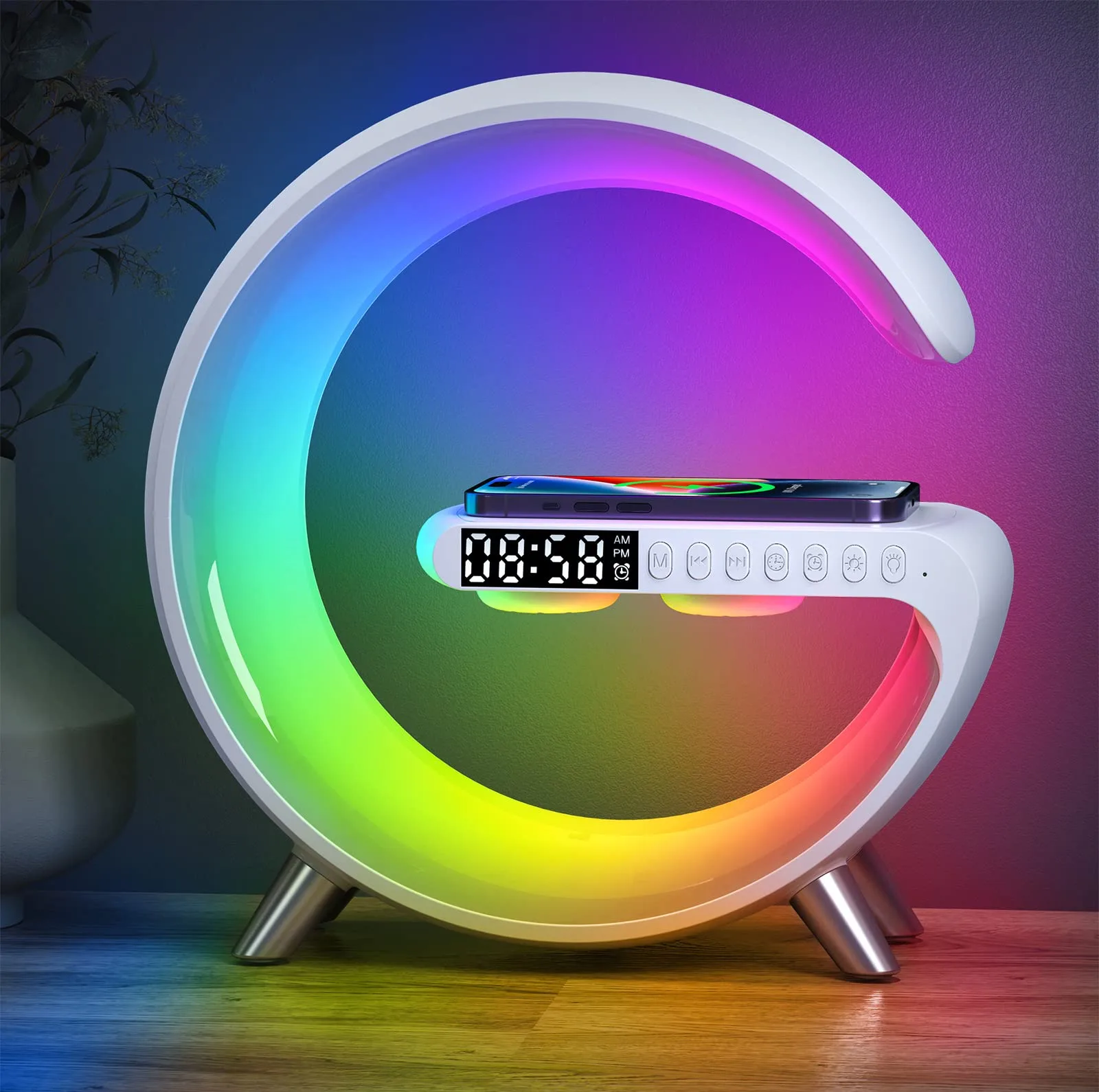 اسپیکر بلوتوثی مدل Yapeach Smart Alarm Clock