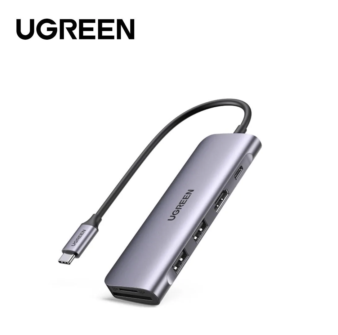 هاب 2 پورت USB-C به USB 3.0 یوگرین مدل70411-CM195
