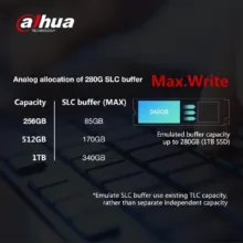اس اس دی اینترنال داهوا مدل E900 ظرفیت 256 گیگابایت