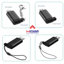 مبدل USB-C به MICROUSB میچان مدل S1