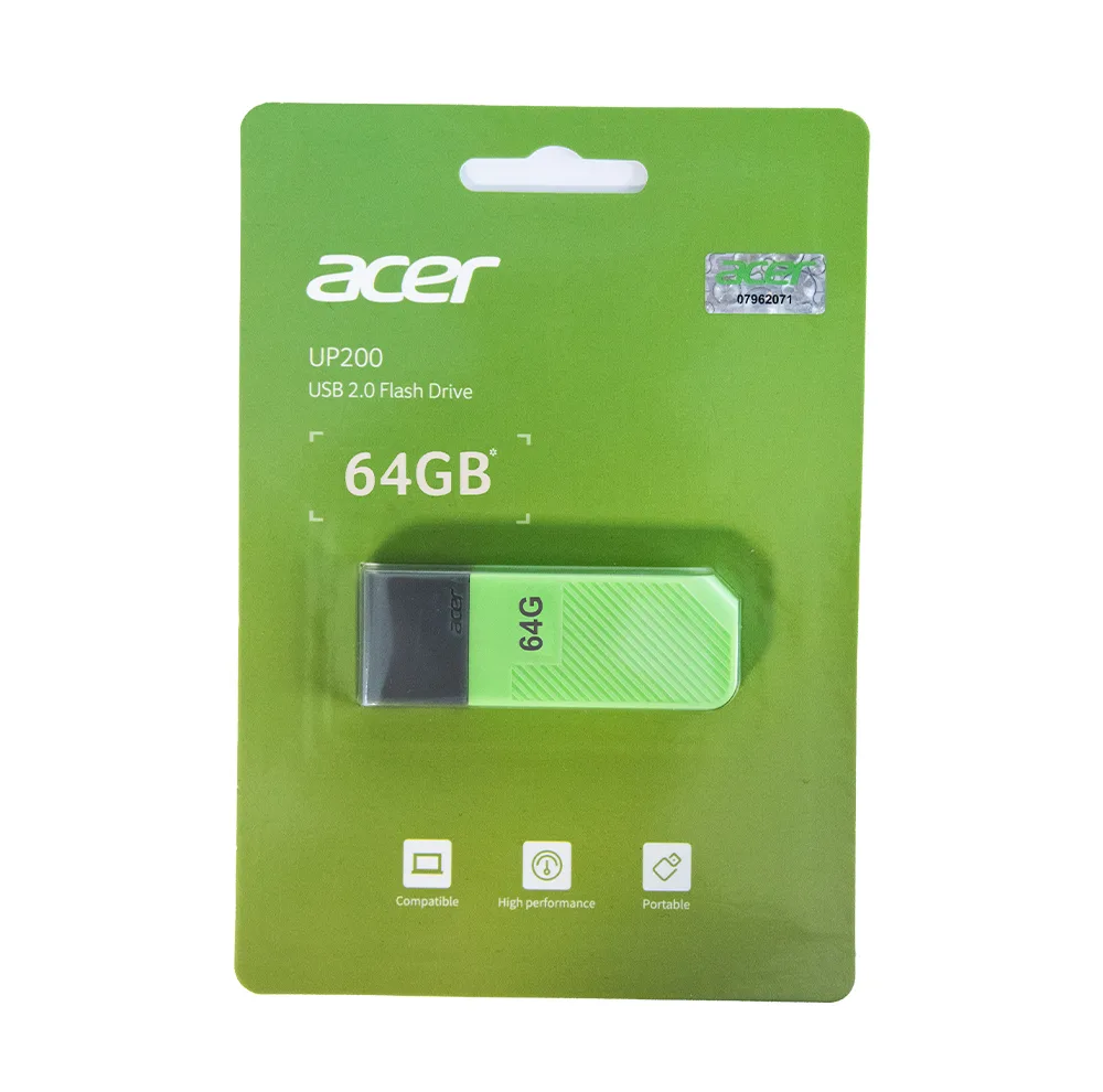 فلش مموری ایسر مدل UP200 ظرفیت 64 گیگابایت با رابط USB 2.0