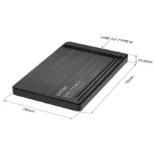 قاب اکسترنال هارددیسک 2.5 اینچی USB 3.0 اونتن مدل UHD1