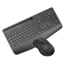 کیبورد و ماوس بی سیم تسکو مدل TKM 7025W، سوییچ ممبران، Full-Size