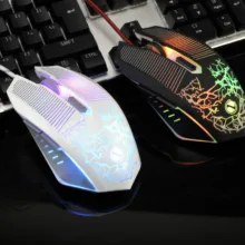موس مخصوص بازی لایماید مدل RGB-V6 کد GAMING-2024